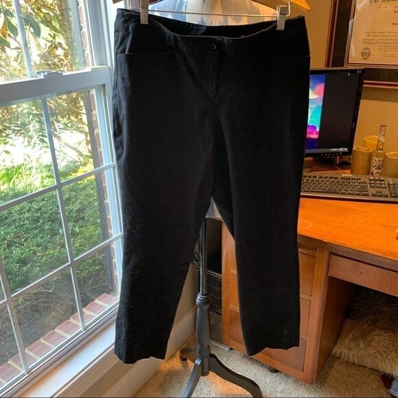 Lane Bryant short black chino pants - Picture 1 of 4